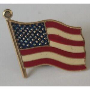American Flag Vintage Lapel Pin